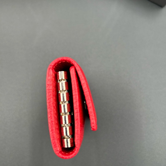 Authentic Gucci Key Case Color Red Women Fashion W 9.5cm H 7cm D 1cm - Picture 12 of 14